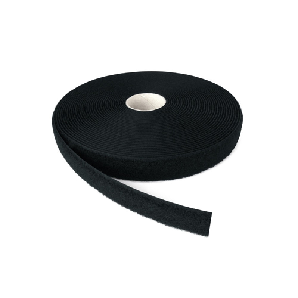Velcro 25mm Loop Self Adhesive per Metre Black RS Sailing