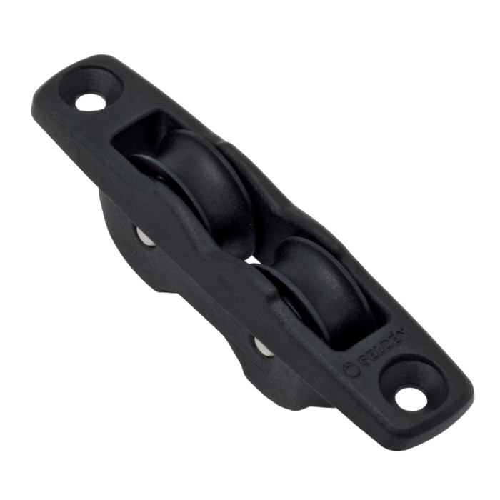 Selden Ball Bearing Block 20mm Double InLine Through Deck RS Sailing