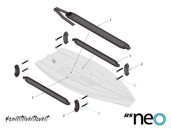 RS Neo Hull Parts - Cockpit Area