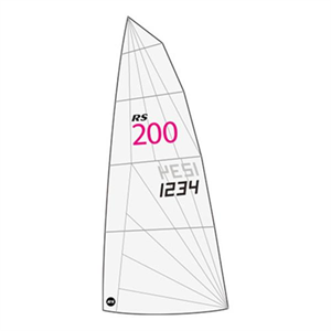 RS 200 Mainsail (rolled inc. battens and bag)