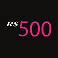 500 new logo black background