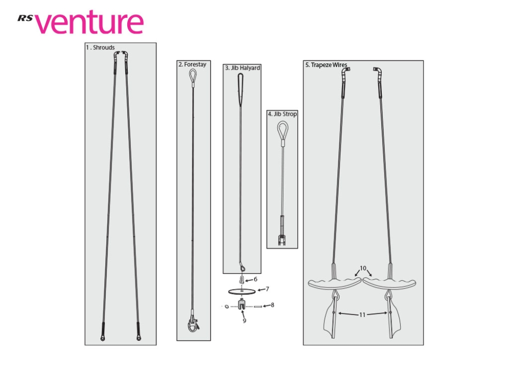 RS Venture Rigging RS Sailing