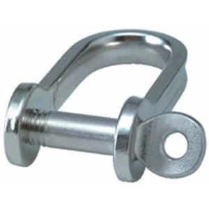 D shackle with standard pin