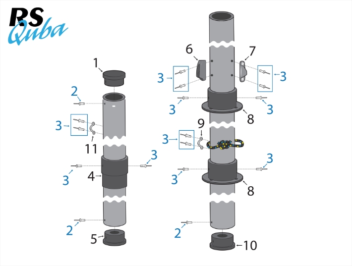 Quba-Club Mast -Parts v3