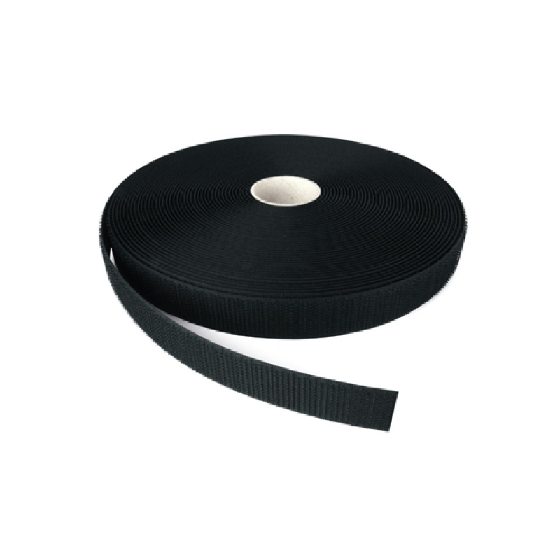 Velcro 25mm Hook Self Adhesive per Metre Black RS Sailing